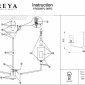 Потолочная люстра Freya Felicity FR5206PL-08FG