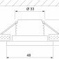 Встраиваемый светильник Elektrostandard 15271/LED a056027