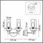 Бра Madonna 6554/2W