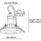 Встраиваемый светильник Deko-Light Alcor 110014