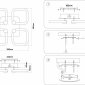 Потолочная люстра Ambrella Light FA FA3819