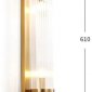 Бра DeLight Collection Wall lamp 88008W/L brass