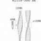 Бра Woodstock W2119-500 BR