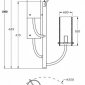 Подвесная люстра Maytoni Arco MOD223PL-03BS