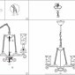 Подвесная люстра ST Luce Ancora SL122.303.03