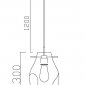 Подвесной светильник Vele Luce Alba VL1651P01