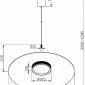 Подвесной светильник El MOD041PL-L15W3K1