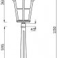 Ландшафтный светильник Maytoni Outdoor O413FL-01BZ1