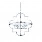 Подвесная люстра Lumina Deco Baltimore LDP 8020-6 CHR+WT