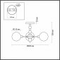 Потолочная люстра Sunday 6525/3C