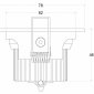 Встраиваемый светильник Deko-Light COB-68-350mA-4000K-round 565280