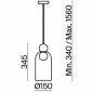 Подвесной светильник Focus FR5220PL-01CH