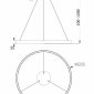 Подвесной светодиодный светильник Maytoni Rim MOD058PL-L42W4K