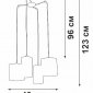 Подвесной светильник V3089-0/4S