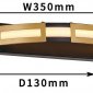 Настенный светодиодный светильник Favourite Rota 4131-1W