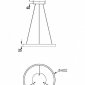 Подвесной светильник Rim MOD058PL-L22BK