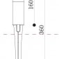 Ландшафтный светильник Maytoni Outdoor O416FL-L3B3K