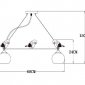 Подвесная люстра Arte Lamp Gemelli A2150SP-5WG