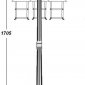 Наземный фонарь Oasis_Light CAIOR 2 81408B Gb