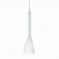 Подвесной светильник Ideal Lux Flut SP1 Small Bianco