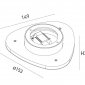 Настенный светильник ML ML-TR153-BL-WW