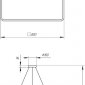 Подвесной светодиодный светильник Geometria ЭРА Quadro SPO-164-B-40K-110 110Вт 4000К черный Б0050589