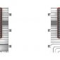 Встраиваемый светодиодный светильник Gauss Elementary Adjustable Frameless 9034460209