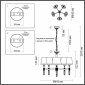 Подвесная люстра Odeon Light London 4894/5