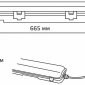 Накладной светильник Gauss Lite 909437260