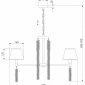 Подвесная люстра Eurosvet Charuel 60148/5 матовое золото