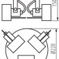 Спот Kanlux SONDA II EL-3O W 34927