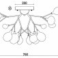 Потолочная люстра Florencia FR5049CL-27W2