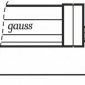 Линейный светодиодный светильник Gauss 843425345