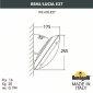 Настенный светильник уличный Fumagalli Lucia 1R3.602.000.LYE27