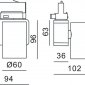 Трековый светильник Deko-Light Nihal Mini 707036