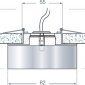 Точечный светильник Downlight DL039/Cl-Black