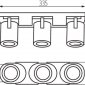 Спот Kanlux LAURIN EL-3I W 29124