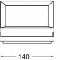 Настенный светильник уличный Oasis Light SIDNEY LED W3342