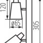 Споты Kanlux SEMPRA EL-2I W-SR 33092