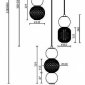 Подвесной светильник Drop MOD273PL-L33G3K