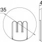 Архитектурная подсветка Oasis Light SIDNEY LED W1871 Gr