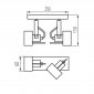 Спот Kanlux SONDA II EL-2I B 34922