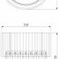 Накладной светильник Eurosvet Amantea 10122/2 хром/прозрачный хрусталь Strotskis (10106/2)