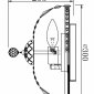 Потолочный светильник Maytoni Basfor DIA100-CL-03-G