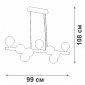 Подвесная люстра Vitaluce V49860 V49860-8/9S