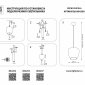 Подвесной светильник 804203