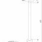 Наземный низкий светильник Elektrostandard Latent a066695