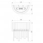 Настенный светильник Eurosvet Amantea 10122/2 хром/прозрачный хрусталь Strotskis