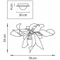 Потолочная люстра Lightstar Turbio 754167