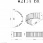 Настенный светильник Woodstock W2114 BR